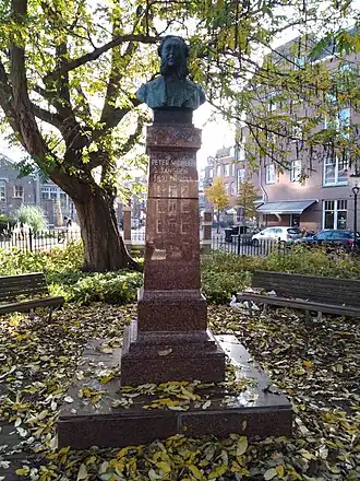Monument P.W. Janssen (november 2021)
