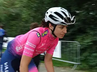 Margaux Vigie in de Simac Ladies Tour 2021