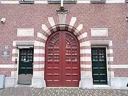 Toegang Lutherhof (februari 2021)