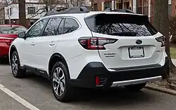 Subaru Outback (sinds 2019), achteraanzicht