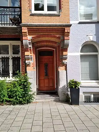 Portiek Van Breestraat 14 (augustus 2021)