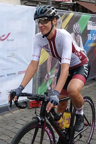 Rožlapa bij het WK in Vlaanderen in 2021.