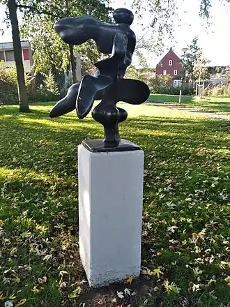 De wachter nabij Kelbergen, Amsterdam-Zuidoost (oktober 2021)