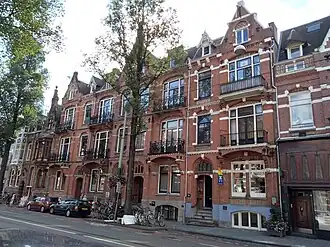 Woonhuizen in eclecticisme-stijl