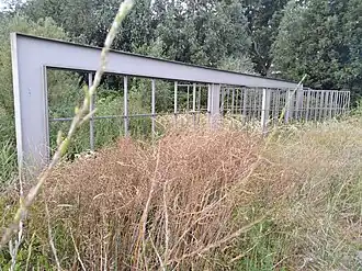 Titelloos werk langs Abcouderpad (augustus 2021)