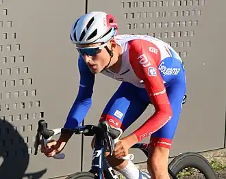 Pickering tijdens de Ronde van de Elzas in 2022