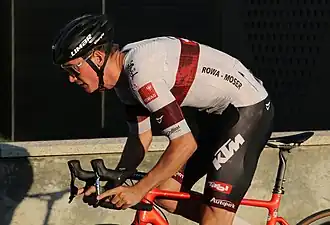 Engelhardt in de Ronde van de Elzas.