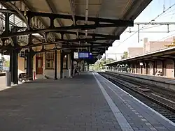 Perronspoor voormalig eilandperron