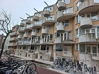 Avercampstraat oneven van Hans Wagner (januari 2022)