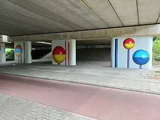 Onderdeel van Bollenbos (juni 2022)