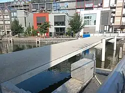 Wisbybrug in opbouw (september 2022)