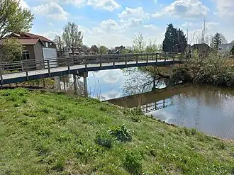 Brug 2485 richting Amsterdam (april 2022)