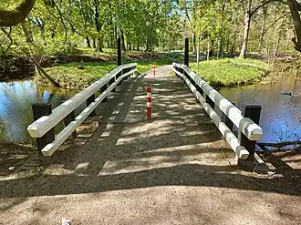 Brug 533 met knik in april 2022