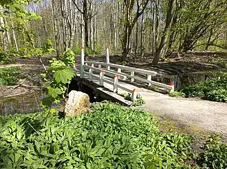 Brug 534 met knik in april 2022