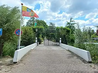 Brug 730 het park in (juni 2022)