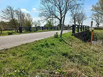 Tinie Wormbrug richting Osdorperweg (april 2022)