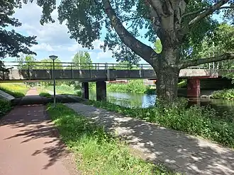 Zijaanzicht brug 974 (mei 2022)