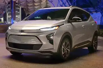 Een Chevrolet Bolt EUV uit 2022