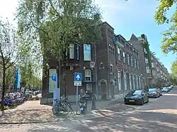 Gebouw zijde Tweede Kostverlorenkade 5 (juli 2022)