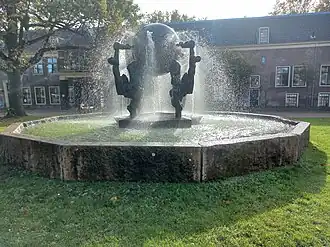 Fontein met boegbeeld (oktober 2022)