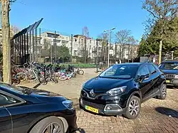 Speelplaats Fraunhoferstraat (februari 2022)