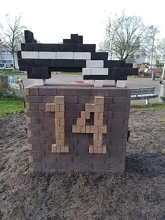 Gedenkteken Johan Cruijff (januari 2022)