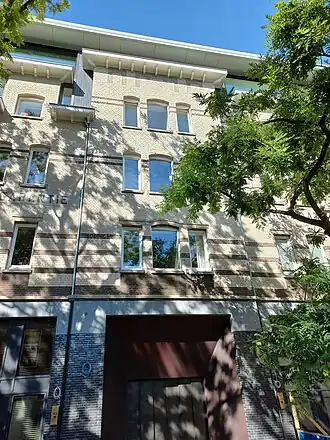 Toegang Hondecoeterstraat 14, Amsterdam (juli 2022)