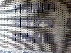 Baksteenkunst van Sandberg (september 2022)