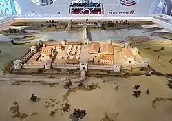 Maquette Romeins castellum