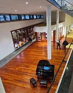 Muziekschool in souterrain