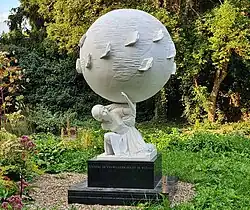 Beeld "De vrijwilliger" van Thom Puckey