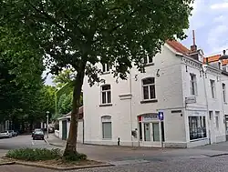 Brusselsestraat 140, zijgevel Herbenusstraat