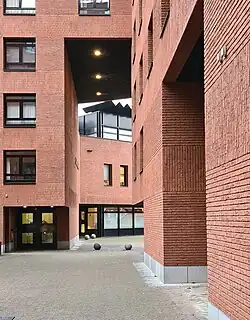 Idem, binnenhof centraalbouw