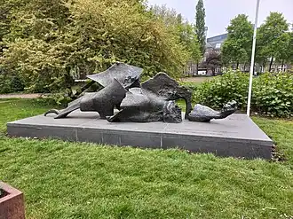 Monument voor het kunstenaarsverzet 1940-1945 (mei 2022)