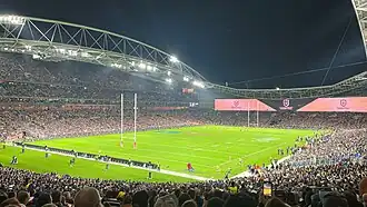 De finale werd gespeeld in het Stadium Australia in Sydney.