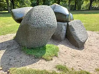 Terreinplastiek Erasmuspark (juli 2022)