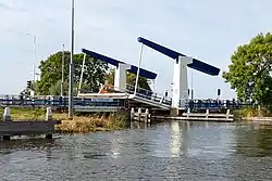 Van Panhuysbrug bij Tjerkwerd