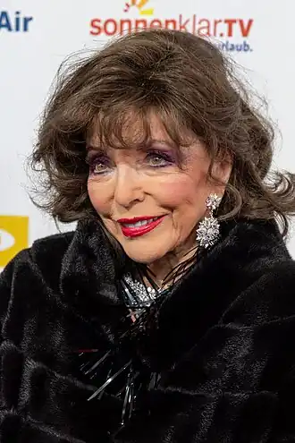 Joan Collins in 2023