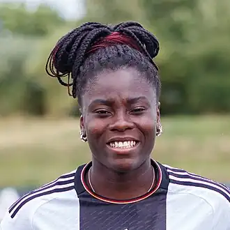 Anyomi bij de Duitse nationale ploeg in 2023