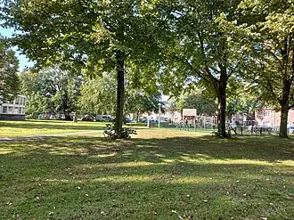 Noordelijk deel van Aldebaranplein, Amsterdam (september 2023)