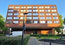 Oostgevel, vanaf het Mien Ruysplantsoen