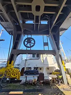 Onderkant van de kraan