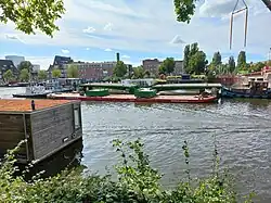 Aanvoer brugdek (juli 2023)