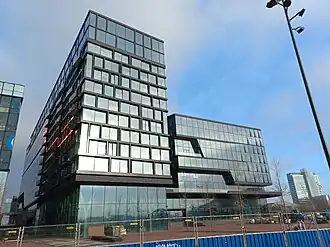 Aanzicht Oosterdokskade (januari 2023)