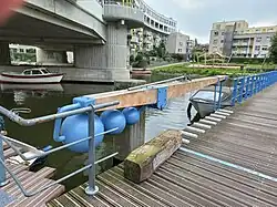 Constructie ballenbrug (augustus 2023)