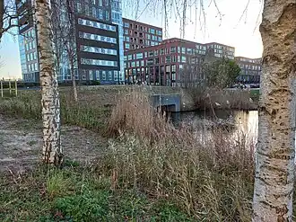 Brug 1155 met daarop Claus van Amsberstraat (december 2023)