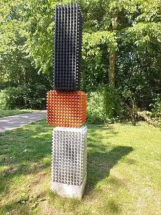 Buizenkolom in juli 2023