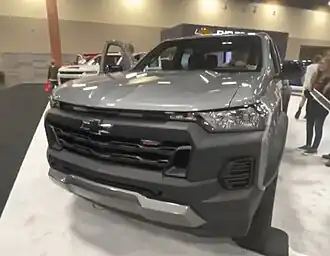 Het promotiemodel van de derde generatie Chevrolet Colorado
