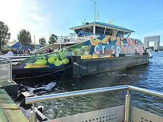 Reclame voor Crisp op IJveer (september 2023)