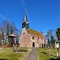 Dorpskerk Hervormde kerk met dubbele klokkenstoel